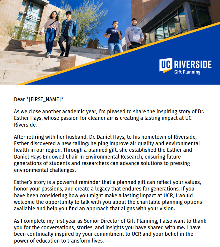 Summer 2026 newsletter